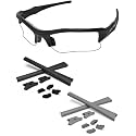 Replacement Nose Pieces &amp; Ear Socks Rubber Kits for Oakley Flak Jacket OO9008/Flak Jacket XLJ OO9009