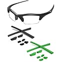 Replacement Nose Pieces &amp; Ear Socks Rubber Kits for Oakley Half Jacket/Half Jacket XLJ