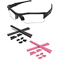 Replacement Nose Pieces &amp; Ear Socks Rubber Kits for Oakley Flak Jacket OO9008/Flak Jacket XLJ OO9009