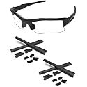 Replacement Nose Pieces &amp; Ear Socks Rubber Kits for Oakley Flak Jacket OO9008/Flak Jacket XLJ OO9009