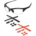 Replacement Nose Pieces &amp; Ear Socks Rubber Kits for Oakley Half Jacket/Half Jacket XLJ