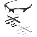 Replacement Nose Pieces &amp; Ear Socks Rubber Kits for Oakley Half Jacket/Half Jacket XLJ