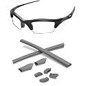 Replacement Nose Pieces &amp; Ear Socks Rubber Kits for Oakley Half Jacket/Half Jacket XLJ