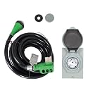Replacement Parts for 25FT 50A RV Power Extension Cord W/LED&Twist Lock Plug Inlet NEMA 14-50/SS2-50 Mod-H9S-19049