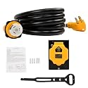 Replacement Parts for 50 Amp 15FT Generator Extension Cord and NEMA 14-50P /SS2-50R Inlet Box Mod-H9S-19560