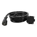 Replacement Parts for 7 Pin Trailer Plug Extension Cord 10ft Cable Wire Harness 10-14 AWG RV Gooseneck Mod-H9S-17926