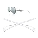 Replacement Temple Tips Ear Socks for Ray-Ban Aviator RB3025 Sunglasses