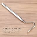 Reptile Capture Hook, Extensible Reptile Catcher, Stainless Steel Tough and Durable Pet Shop Collecting Wild Snakes for Moving Small Snakes Reptile