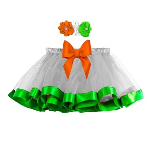 repubic day tricolor tutu skirt for baby girl