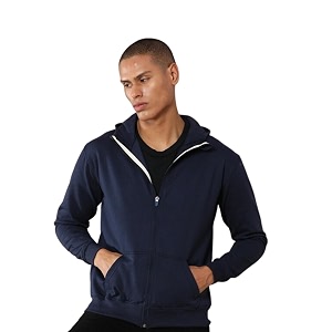 REPUBLIC Cotton Fleece Regular Fit Hooded Sweatshirt
