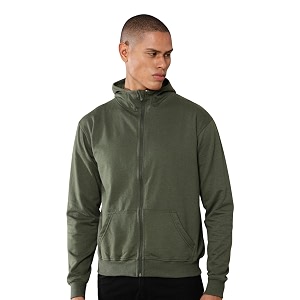 REPUBLIC Cotton Fleece Regular Fit Hooded Sweatshirt