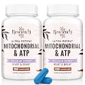Resciency 2326 MG Mitochondrial Supplements with ATP, Vitamins, CoQ10 &amp; PQQ, More Effective Than Creatine HMB &amp; Nitric Oxide, Energy, Endurance, Strength, Recovery &amp; Muscle, Organic, 240 Capsules