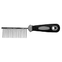 Resco Professional Anti-Static Dog, Cat, Pet Comb for Grooming, Steel Pins, Fine Tooth Spacing