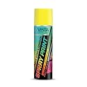 Vista Auto Care Spray Paint 400 ml (290 g) Quick Drying with Gloss finish for Metal, Wood, Walls | DIY Acrylic Spray Paint (Canary Yellow)