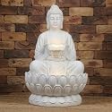 Resin Buddha Statue Decorative Water Fountains for