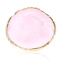 Abeillo Resin Nail Art Palette, Nail Polish Palette Nail Painting Mixed Color Palette Gilded Edge Nail Art Color Mixing Tray DIY Nail Gel Makeup Display Board Pallet for Nail Art