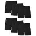 Resinta 6 Pack Girls Bike Shorts Toddler Under Dress Dance Cartwheel Shorts