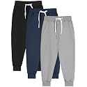 Resinta Boy Joggers Sweatpants Toddler Cotton Pant with Pockets Drawstring