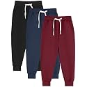 Resinta Boy Joggers Sweatpants Toddler Cotton Pant with Pockets Drawstring
