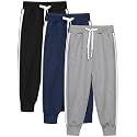 Resinta Boy Joggers Sweatpants Toddler Cotton Pant with Pockets Drawstring