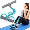 Resistance Band with Pedal for Home Workout