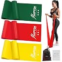 HPYGN Resistance Bands, Exercise Bands, Physical Therapy Bands for Strength Training, Yoga, Pilates, Stretch Elastic Band with Different Strengths, Workout Bands for Home Gym