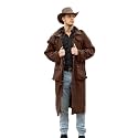 RESISTANCE Premium Oilskin Duster Coat Waterproof Cotton Unisex Cowboy Cowgirl Western Workwear