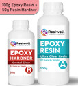 Resiwell High Intensity Premium Resin and Hardener Kit Non-Toxic Epoxy Art- 150g