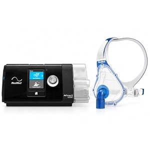 resmed airsense 10 autoset apac tri c 4g therapy device cpap with 4g connectivity with acucare full face mask