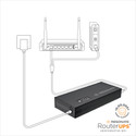 RESONATE RouterUPS® Pro CRU12V3A + DC Cable Combo Power Backup for Router Power Backup for Router
