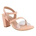Respiro womens Pink Women39s Block Heels Sandal