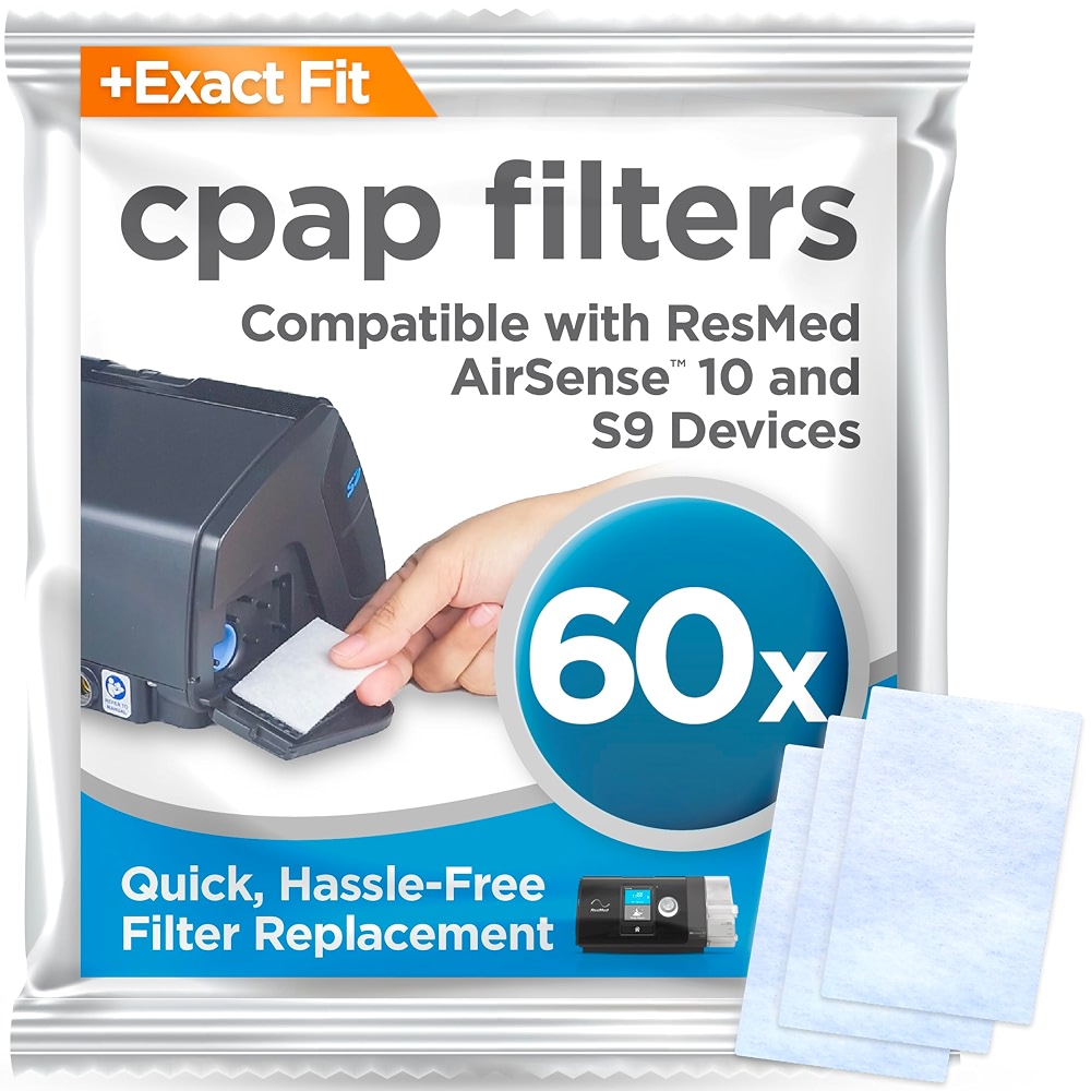 resplabs CPAP Filters for ResMed AirSense 10 and AirCurve 10-60 Pack ...