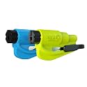 RESQME The Original Compact Emergency Keychain Car Escape Tool, Seatbelt Cutter and Window Breaker, Made in USA, Pack of 2