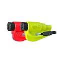 RESQME The Original Compact Emergency Keychain Car Escape Tool, Seatbelt Cutter and Window Breaker, Made in USA, Pack of 2