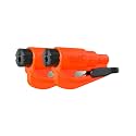 RESQME The Original Compact Emergency Keychain Car Escape Tool, Seatbelt Cutter and Window Breaker, Made in USA, Pack of 2