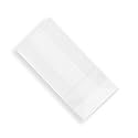 Restaurantware Clear Plastic Gusset Bag, 3 x 2 x 6.5 In, 100 Pack