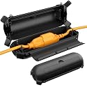 RESTMO 2 Pack Outdoor Plug Cover, Waterproof Outdoor Extension Cord Cover