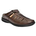 Restroad Mens Synthetic Leather Sandals