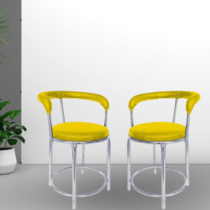 restwell 173 stool with comfortable cushion seatchrome steel frame chair for outdoor use metal outdoor chair