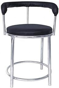 restwell 173 stool with comfortable cushion seatchrome steel frame chair for outdoor use metal outdoor chair