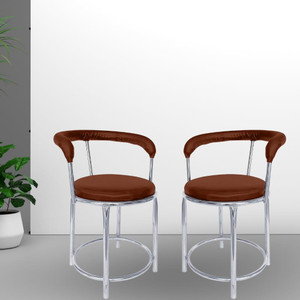 restwell 173 stool with comfortable cushion seatchrome steel frame chair for outdoor use metal outdoor chair
