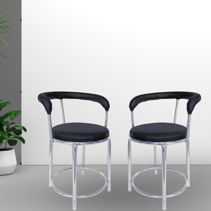 restwell 173 stool with comfortable cushion seatchrome steel frame chair for outdoor use metal outdoor chair