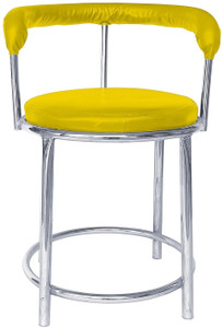 restwell 173 stool with comfortable cushion seatchrome steel frame chair for outdoor use metal outdoor chair