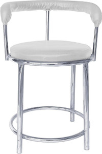 restwell 173 stool with comfortable cushion seatchrome steel frame chair for outdoor use metal outdoor chair