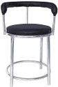 Restwell 173 Stool with Comfortable Cushion Seat|Chrome Steel Frame Chair For Outdoor Use Metal Outdoor Chair
