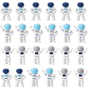 Resurhang 24 Pcs Space Themed Erasers Astronaut Figurines Eraser