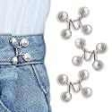 3 Pcs Adjustable Waist Buckle Extender Set Jeans Extender Waist Extender Button for Pants Adjustable Jean Button Perfect Fit Instant Button (3)