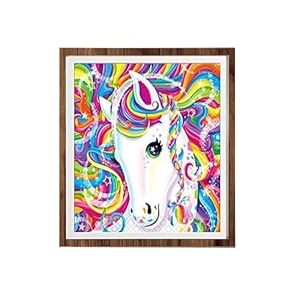 retailio 5d diamond painting kit 12x16inch diamond painting kit for adults amp kids very suitable for home leisure and wall decoration colorful horse