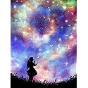 5D Diamond Painting Kit, 12x16inch Diamond Painting Kit for Adults &amp; Kids, Very Suitable for Home Leisure and Wall Decoration (Galaxy Girl)