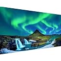 Aurora Light 27.5 X 15.7 inch Diamond Painting, 5D Diamond Painting Kit for Adults &amp; Kids, Very Suitable for Home Leisure and Wall Decoration, Gift for Kids and Adults